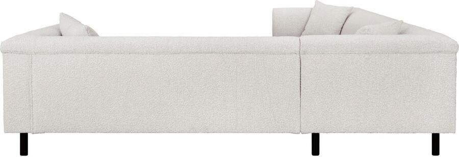 INOSIGN Hoekbank AGNIA L-vorm BxDxH: 244x244x71 cm incl. sierkussen gelijkbenig ook in cord - Foto 4