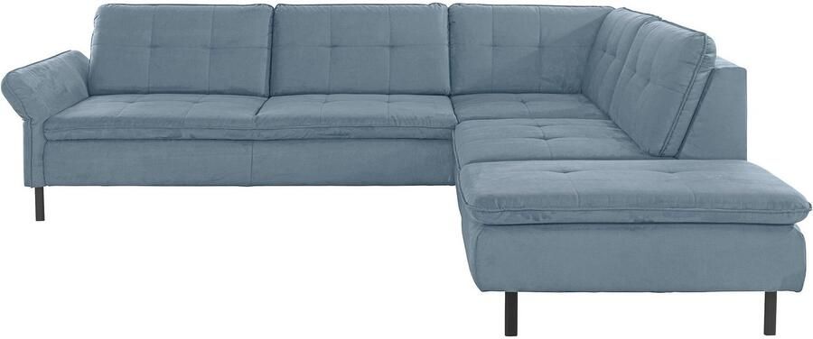 INOSIGN Hoekbank Birkholm L-vorm Verstelbare armleuningen ook in Easy Clean bekleding met water te reinigen - Foto 4