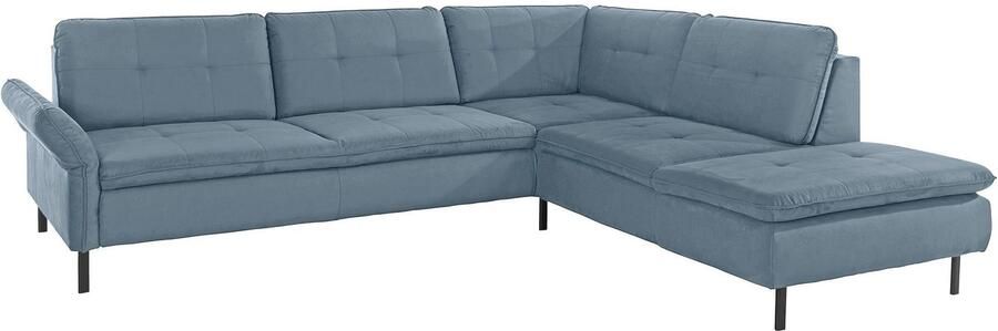 INOSIGN Hoekbank Birkholm L-vorm Verstelbare armleuningen ook in Easy Clean bekleding met water te reinigen - Foto 6