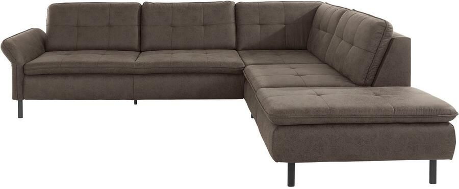INOSIGN Hoekbank Birkholm L-vorm Verstelbare armleuningen ook in Easy Clean bekleding met water te reinigen - Foto 4