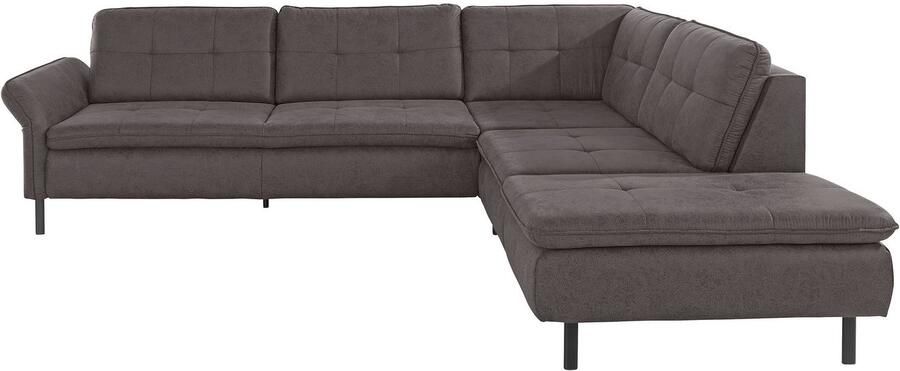 INOSIGN Hoekbank Birkholm L-vorm Verstelbare armleuningen ook in Easy Clean bekleding met water te reinigen - Foto 4
