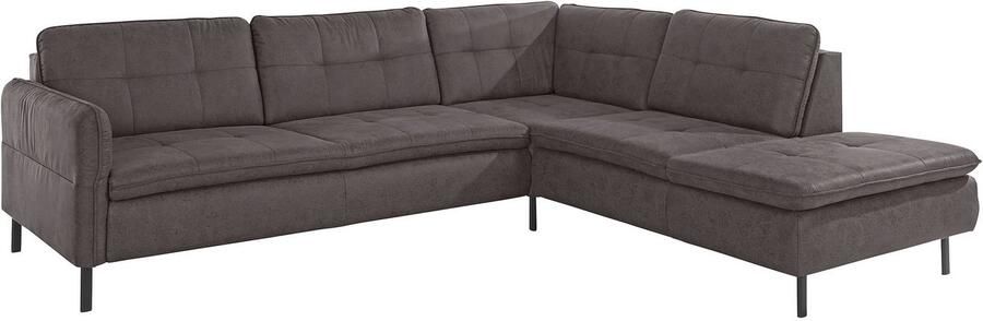 INOSIGN Hoekbank Birkholm L-vorm Verstelbare armleuningen ook in Easy Clean bekleding met water te reinigen - Foto 7
