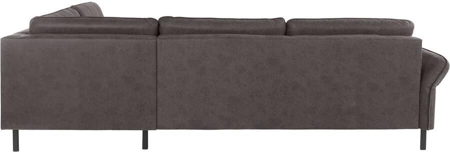 INOSIGN Hoekbank Birkholm L-vorm Verstelbare armleuningen ook in Easy Clean bekleding met water te reinigen - Foto 5