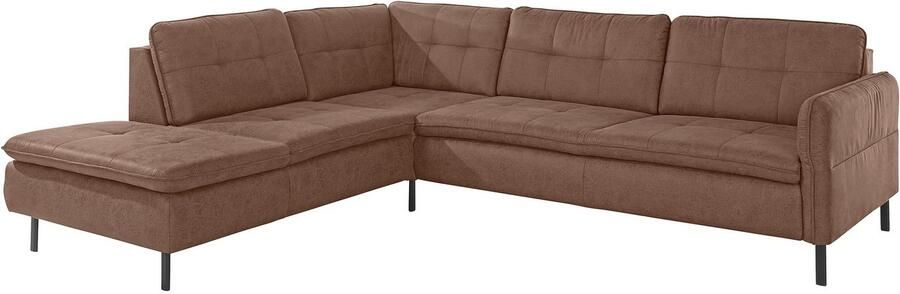 INOSIGN Hoekbank Birkholm L-vorm Verstelbare armleuningen ook in Easy Clean bekleding met water te reinigen - Foto 7