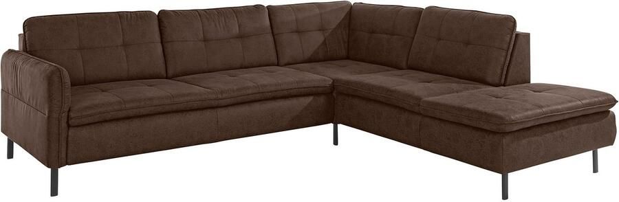 INOSIGN Hoekbank Birkholm L-vorm Verstelbare armleuningen ook in Easy Clean bekleding met water te reinigen - Foto 8