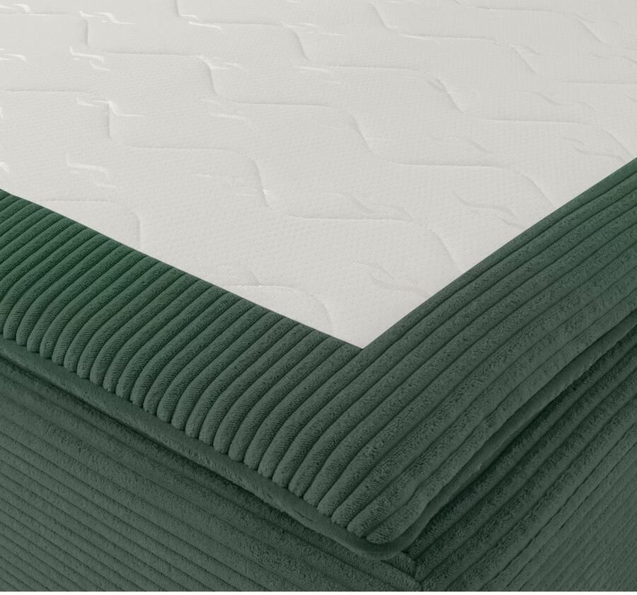 INOSIGN Hoekbank Boxspringbed Night & Day L-vorm met permanente slaapfunctie met armleuning - Foto 2