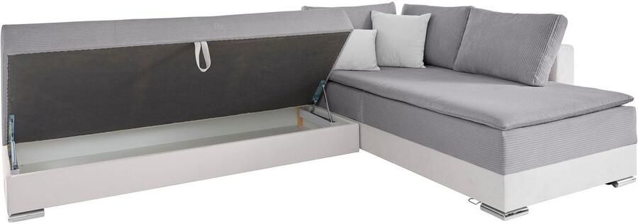 INOSIGN Hoekbank Boxspringbed Night & Day L-vorm met permanente slaapfunctie met armleuning - Foto 8