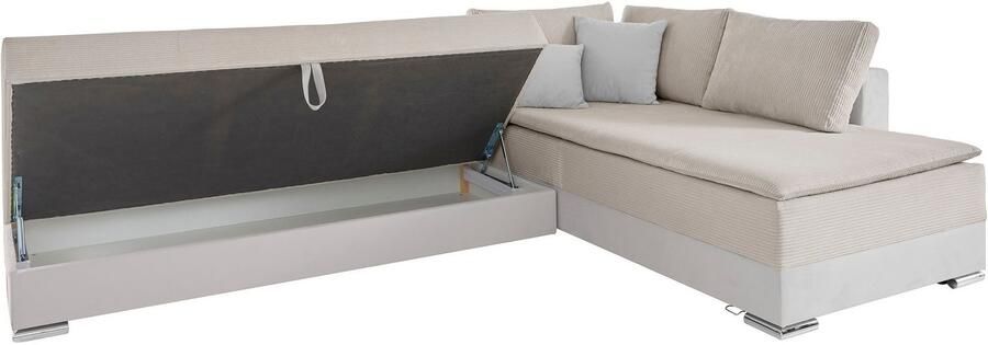 INOSIGN Hoekbank Boxspringbed Night & Day L-vorm met permanente slaapfunctie met armleuning - Foto 10