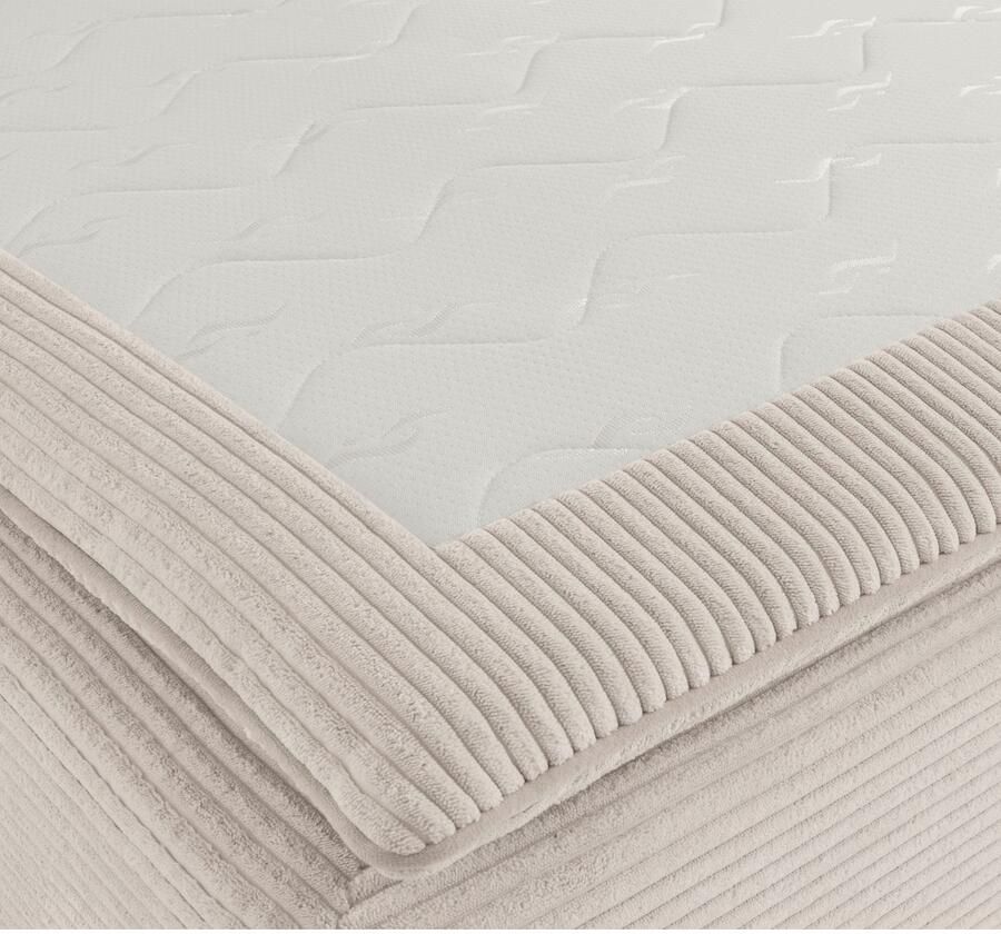 INOSIGN Hoekbank Boxspringbed Night & Day L-vorm met permanente slaapfunctie met armleuning - Foto 2