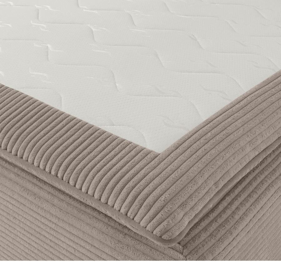 INOSIGN Hoekbank Boxspringbed Night & Day L-vorm met permanente slaapfunctie met armleuning - Foto 2