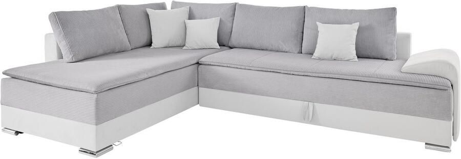 INOSIGN Hoekbank Boxspringbed Night & Day L-vorm met permanente slaapfunctie met armleuning - Foto 10