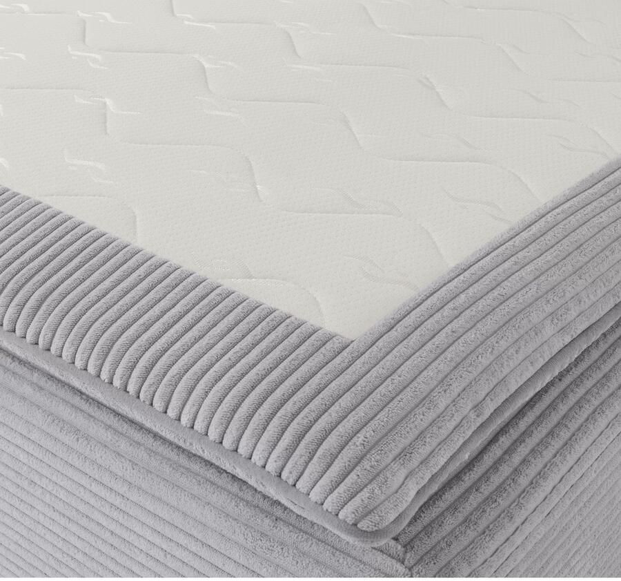 INOSIGN Hoekbank Boxspringbed Night & Day L-vorm met permanente slaapfunctie met armleuning - Foto 2