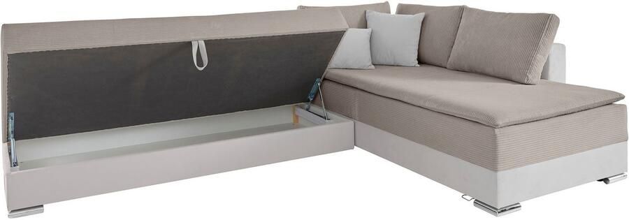 INOSIGN Hoekbank Boxspringbed Night & Day L-vorm met permanente slaapfunctie met armleuning - Foto 9