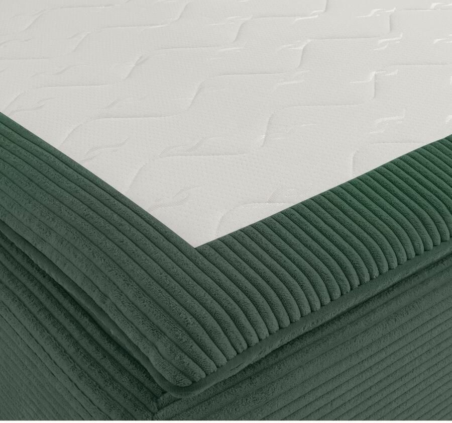 INOSIGN Hoekbank Boxspringbed Night & Day L-vorm met permanente slaapfunctie met armleuning - Foto 2