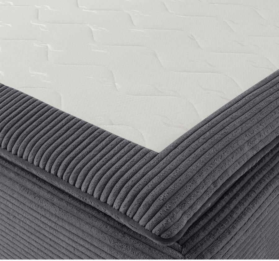 INOSIGN Hoekbank Boxspringbed Night & Day L-vorm met permanente slaapfunctie met armleuning - Foto 2