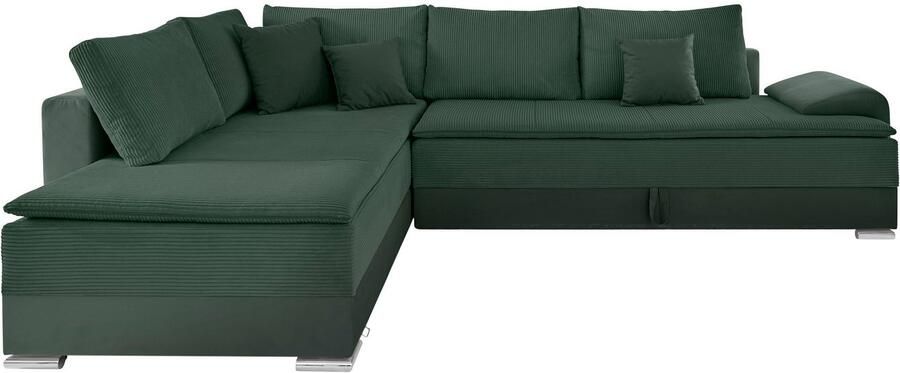 INOSIGN Hoekbank Boxspringbed Night & Day L-vorm met permanente slaapfunctie met armleuning - Foto 8