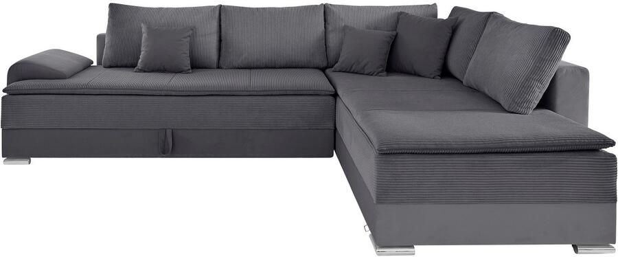 INOSIGN Hoekbank Boxspringbed Night & Day L-vorm met permanente slaapfunctie met armleuning - Foto 8