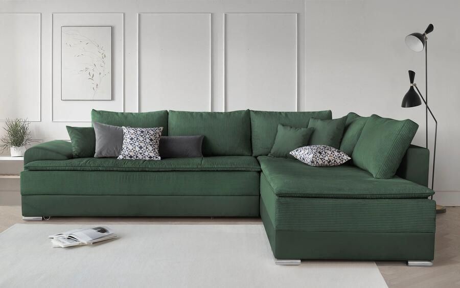 INOSIGN Hoekbank Boxspringbed Night & Day L-vorm met permanente slaapfunctie met armleuning - Foto 10