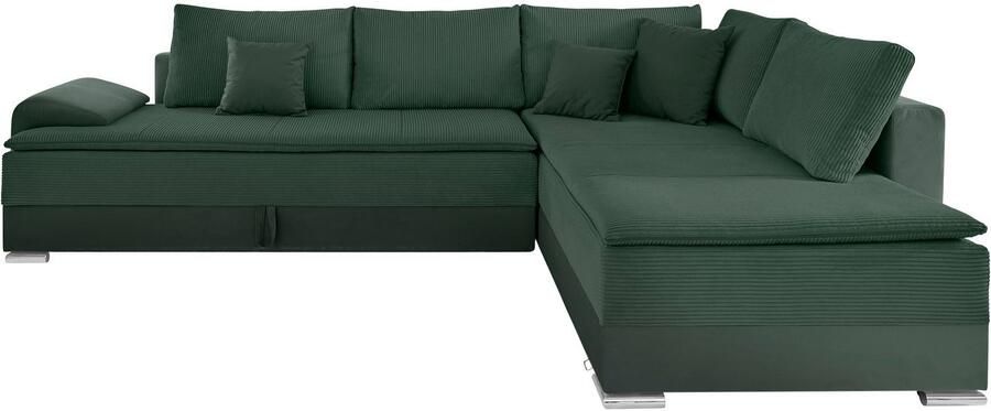 INOSIGN Hoekbank Boxspringbed Night & Day L-vorm met permanente slaapfunctie met armleuning - Foto 7