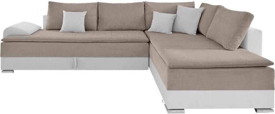 INOSIGN Hoekbank Boxspringbed Night & Day L-vorm met permanente slaapfunctie met armleuning - Foto 7