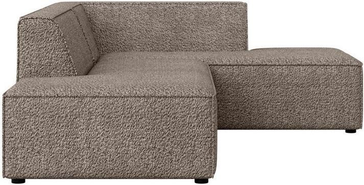 INOSIGN Hoekbank Cavan met ottomane links of rechts bestelbaar L-vorm met golfondersteuning afmetingen B D H: 270 180 72 cm - Foto 2