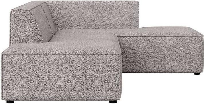 INOSIGN Hoekbank Cavan met ottomane links of rechts bestelbaar L-vorm met golfondersteuning afmetingen B D H: 270 180 72 cm - Foto 2