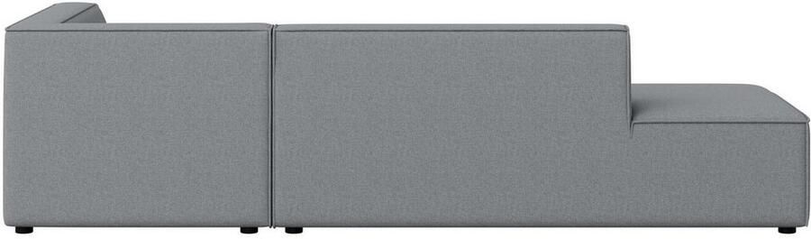 INOSIGN Hoekbank Cavan met ottomane links of rechts bestelbaar L-vorm met golfondersteuning afmetingen B D H: 270 180 72 cm - Foto 4