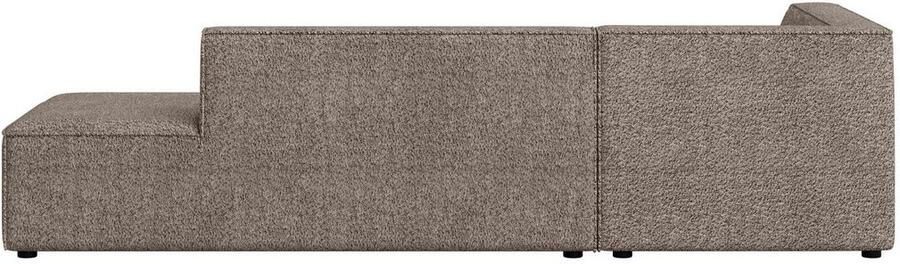 INOSIGN Hoekbank Cavan met ottomane links of rechts bestelbaar L-vorm met golfondersteuning afmetingen B D H: 270 180 72 cm - Foto 4