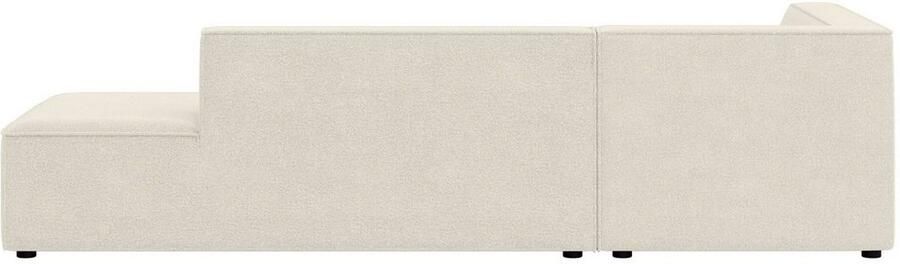 INOSIGN Hoekbank Cavan met ottomane links of rechts bestelbaar L-vorm met golfondersteuning afmetingen B D H: 270 180 72 cm - Foto 4