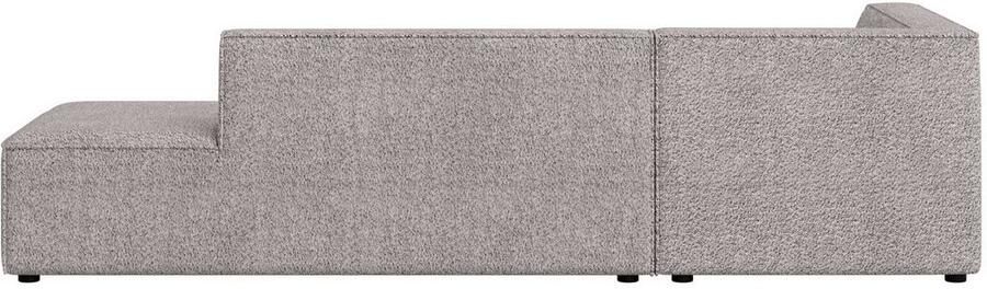 INOSIGN Hoekbank Cavan met ottomane links of rechts bestelbaar L-vorm met golfondersteuning afmetingen B D H: 270 180 72 cm - Foto 4