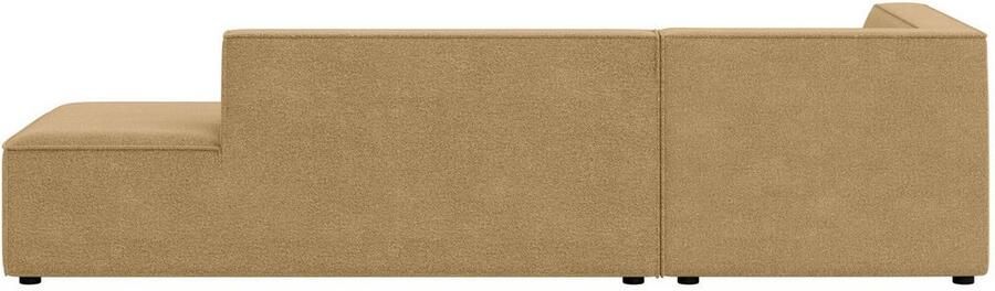 INOSIGN Hoekbank Cavan met ottomane links of rechts bestelbaar L-vorm met golfondersteuning afmetingen B D H: 270 180 72 cm - Foto 4