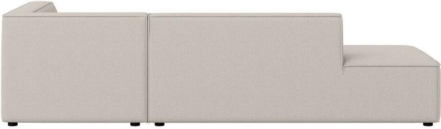 INOSIGN Hoekbank Cavan met ottomane links of rechts bestelbaar L-vorm met golfondersteuning afmetingen B D H: 270 180 72 cm - Foto 4