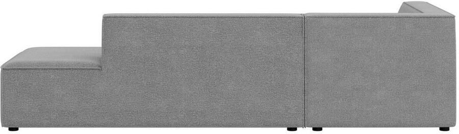 INOSIGN Hoekbank Cavan met ottomane links of rechts bestelbaar L-vorm met golfondersteuning afmetingen B D H: 270 180 72 cm - Foto 4