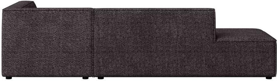 INOSIGN Hoekbank Cavan met ottomane links of rechts bestelbaar L-vorm met golfondersteuning afmetingen B D H: 270 180 72 cm - Foto 4