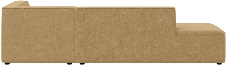 INOSIGN Hoekbank Cavan met ottomane links of rechts bestelbaar L-vorm met golfondersteuning afmetingen B D H: 270 180 72 cm - Foto 4