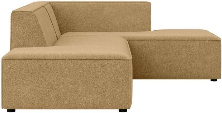 INOSIGN Hoekbank Cavan met ottomane links of rechts bestelbaar L-vorm met golfondersteuning afmetingen B D H: 270 180 72 cm - Foto 2