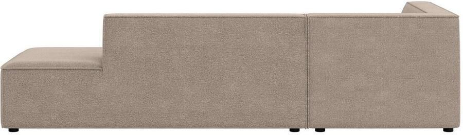 INOSIGN Hoekbank Cavan met ottomane links of rechts bestelbaar L-vorm met golfondersteuning afmetingen B D H: 270 180 72 cm - Foto 4