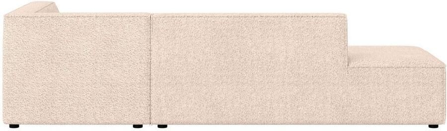 INOSIGN Hoekbank Cavan met ottomane links of rechts bestelbaar L-vorm met golfondersteuning afmetingen B D H: 270 180 72 cm - Foto 4