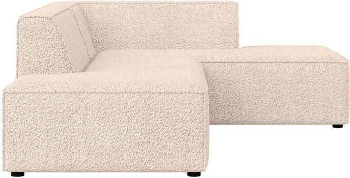 INOSIGN Hoekbank Cavan met ottomane links of rechts bestelbaar L-vorm met golfondersteuning afmetingen B D H: 270 180 72 cm - Foto 2