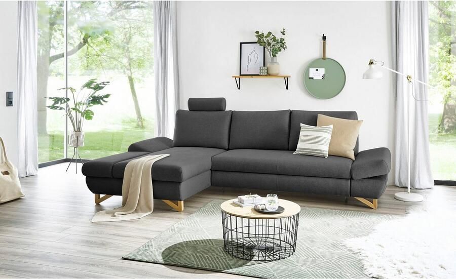 Home affaire Slaapbank City Giron comfortabele slaapbank (ligoppervlak 245 x 138 cm) en bedlade - Foto 7
