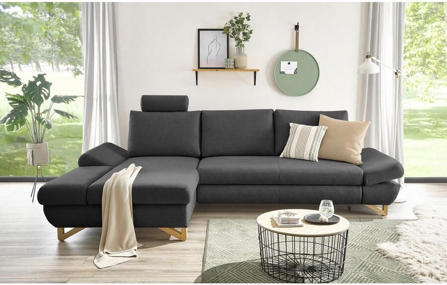 Home affaire Slaapbank City Giron comfortabele slaapbank (ligoppervlak 245 x 138 cm) en bedlade - Foto 6