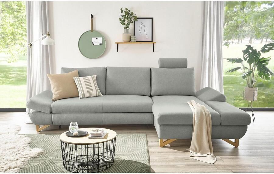 Home affaire Slaapbank City Giron comfortabele slaapbank (ligoppervlak 245 x 138 cm) en bedlade - Foto 6