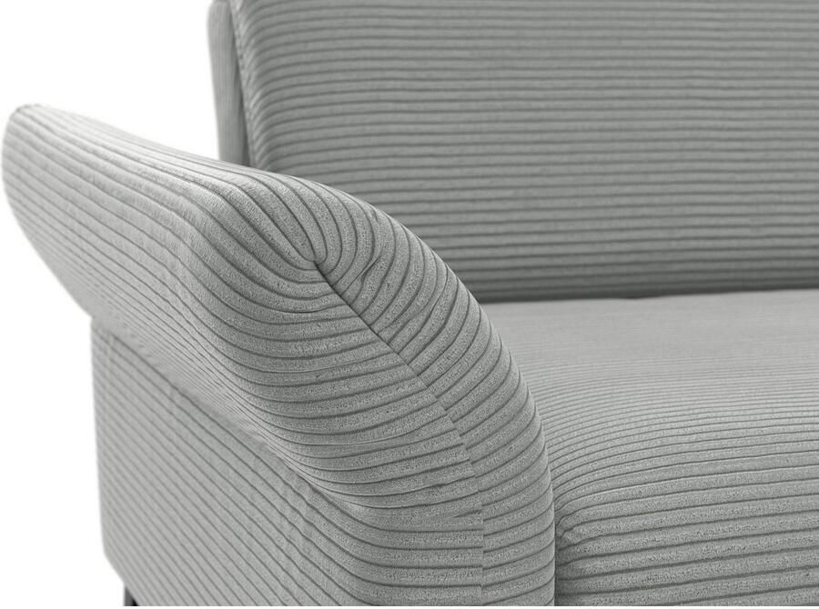 INOSIGN Hoekbank Coco L-vorm Verstelbare zitdiepte armleuning en hoofdeind cordbekleding poothoogte 15 cm - Foto 4