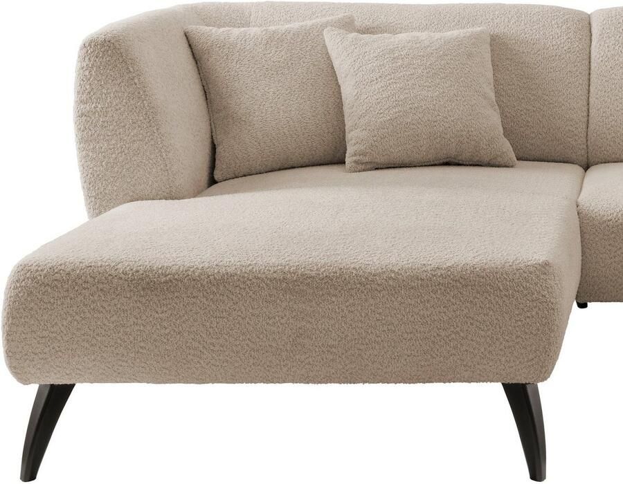 INOSIGN Hoekbank Colori gestoffeerde meubelen met tijdloos elegante rugleuning. L-vorm - Foto 4