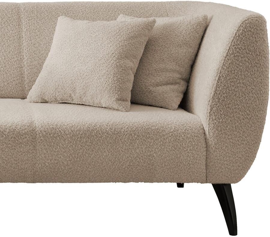 INOSIGN Hoekbank Colori gestoffeerde meubelen met tijdloos elegante rugleuning. L-vorm - Foto 3
