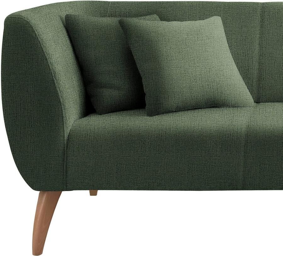 INOSIGN Hoekbank Colori gestoffeerde meubelen met tijdloos elegante rugleuning. L-vorm - Foto 3