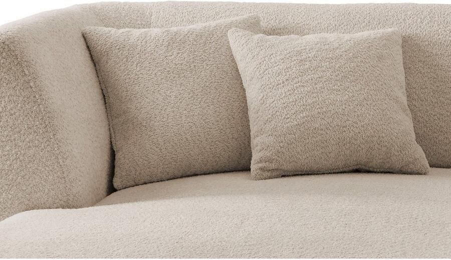 INOSIGN Hoekbank Colori gestoffeerde meubelen met tijdloos elegante rugleuning. L-vorm - Foto 5