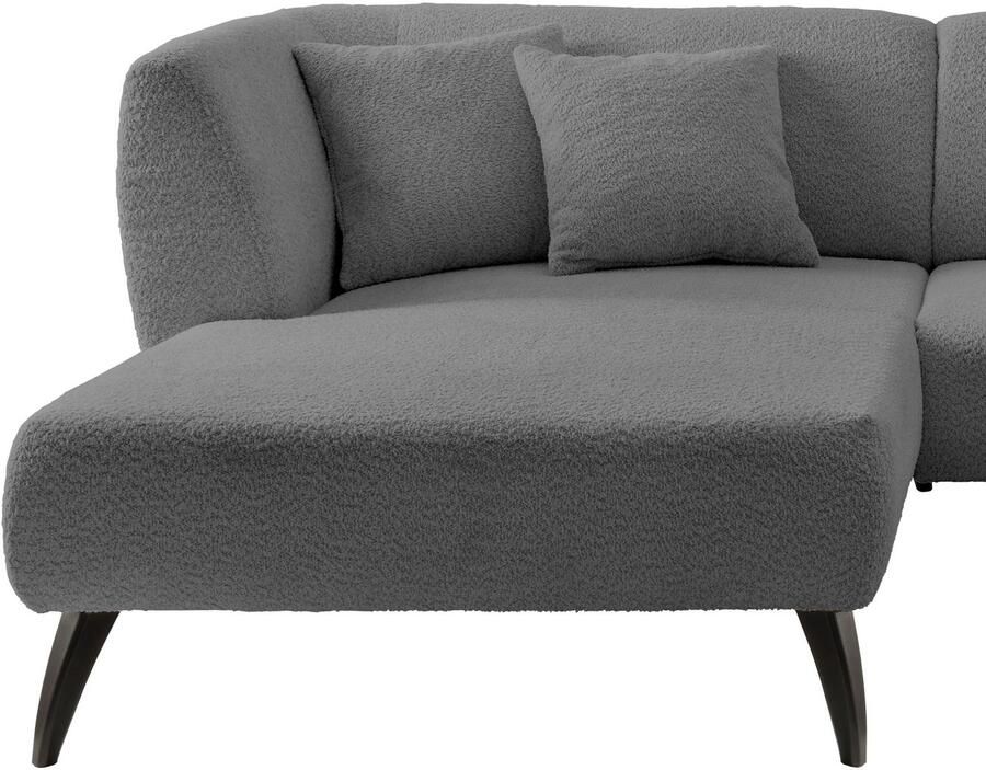 INOSIGN Hoekbank Colori gestoffeerde meubelen met tijdloos elegante rugleuning. L-vorm - Foto 4