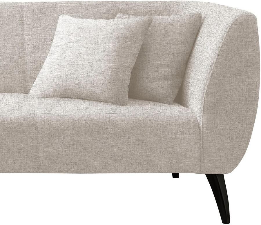 INOSIGN Hoekbank Colori gestoffeerde meubelen met tijdloos elegante rugleuning. L-vorm - Foto 2