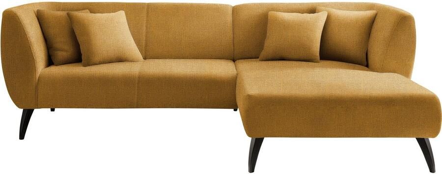 INOSIGN Hoekbank Colori gestoffeerde meubelen met tijdloos elegante rugleuning. L-vorm - Foto 6